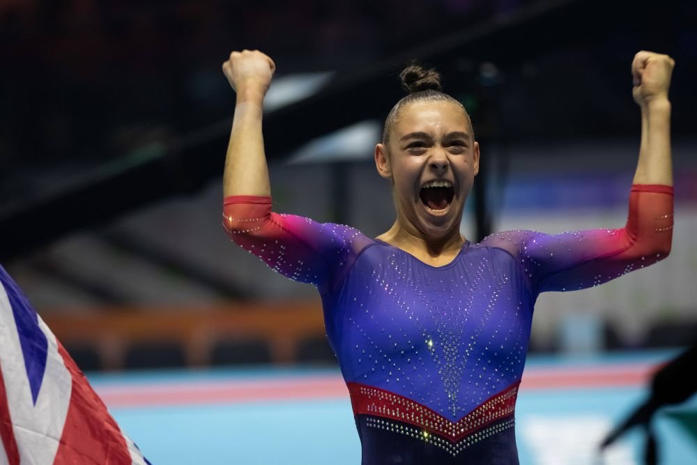 Frumoasa Jesica Gadirova, imbatabilă la sol! Cine a urmat-o pe britanică în clasament la CM de gimnastică de la Liverpool_4