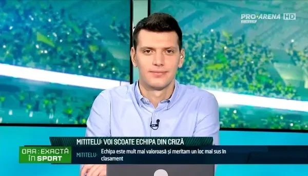 Vasile Miriuță, &icirc;n direct la Ora Exactă &icirc;n Sport (8/11/2022)