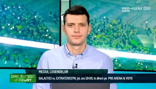 Dumitru Dragomir, &icirc;n direct la Ora exactă &icirc;n sport (08.11.2022)