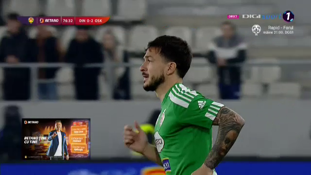 Denis Ciobotariu a întrerupt interviul pentru a le răspunde fanilor lui Dinamo: 