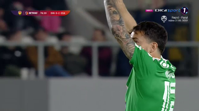 Denis Ciobotariu a întrerupt interviul pentru a le răspunde fanilor lui Dinamo: 