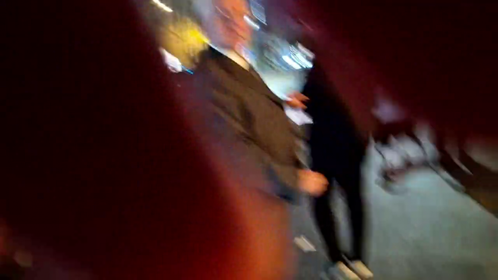 Dumitru Dragomir s-a luat la bătaie cu protestatarul Marian 
