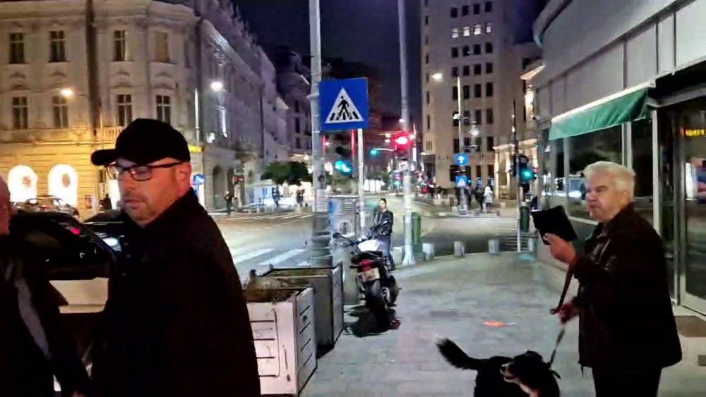 Dumitru Dragomir s-a luat la bătaie cu protestatarul Marian 