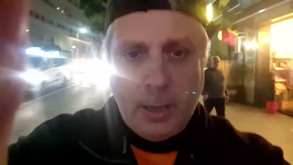 Dumitru Dragomir s-a luat la bătaie cu protestatarul Marian 