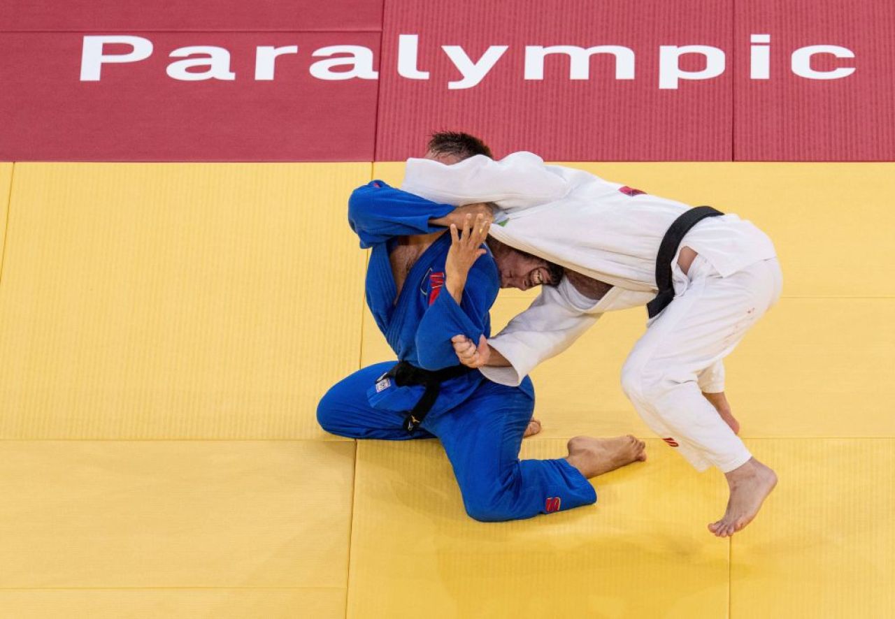 Alex Bologa, dublu medaliat la Jocurile Paralimpice, a cucerit bronzul (cat.73 kg) la CM de judo pentru sportivii cu deficiențe de vedere _2