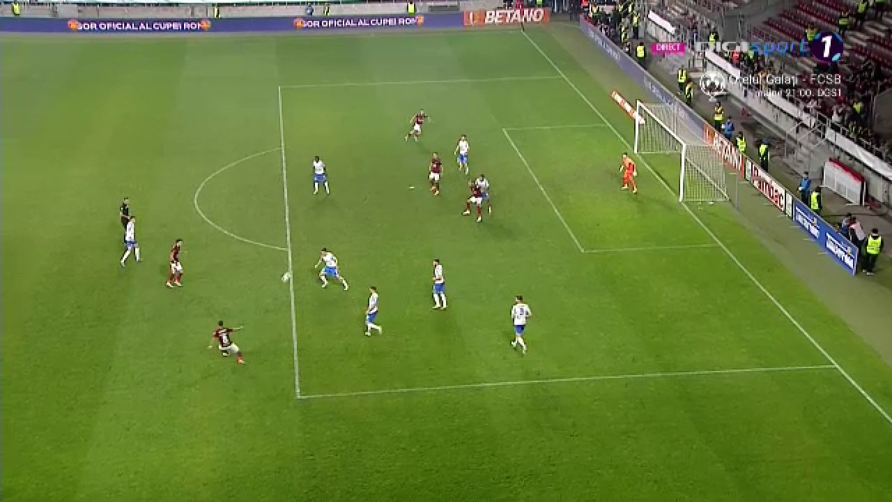Ratare uriașă în Rapid - Farul Constanța! Dugandzic nu a putut marca din câțiva metri_9