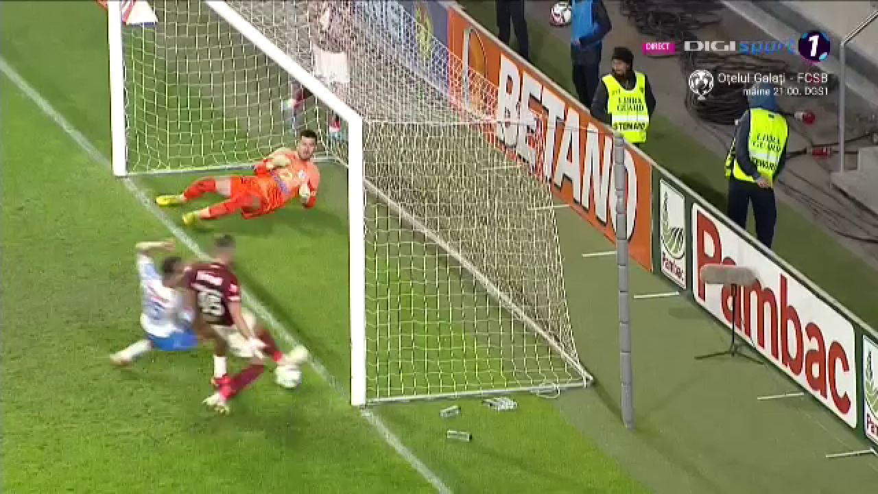 Ratare uriașă în Rapid - Farul Constanța! Dugandzic nu a putut marca din câțiva metri_14