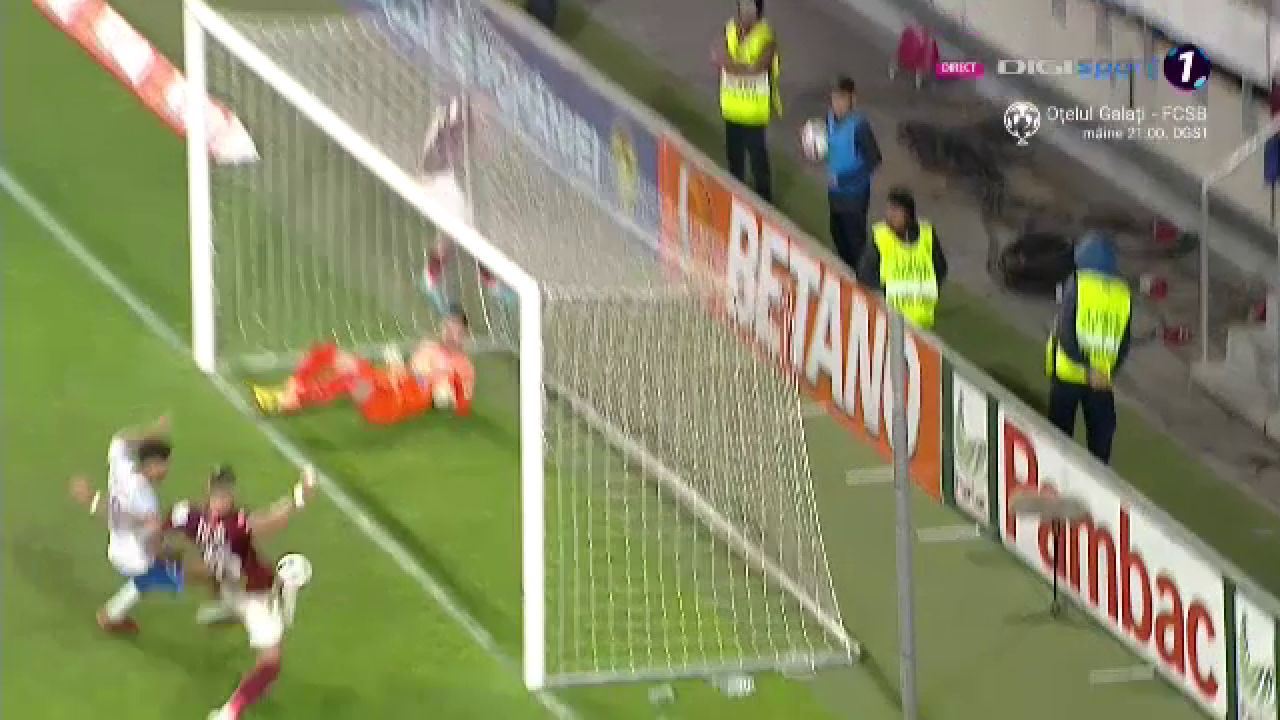 Ratare uriașă în Rapid - Farul Constanța! Dugandzic nu a putut marca din câțiva metri_19