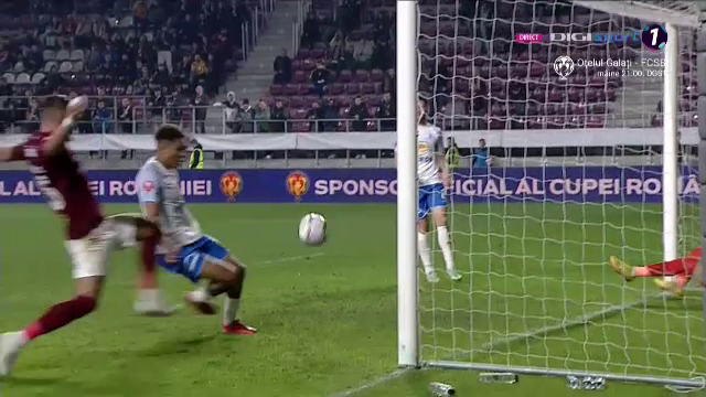 Ratare uriașă în Rapid - Farul Constanța! Dugandzic nu a putut marca din câțiva metri_20