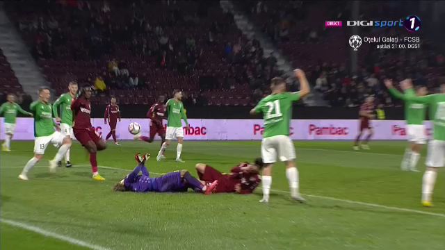 CUPA ROMÂNIEI | CSC Dumbrăvița - CFR Cluj 0-5. Birligea a marcat trei goluri în patru minute_13