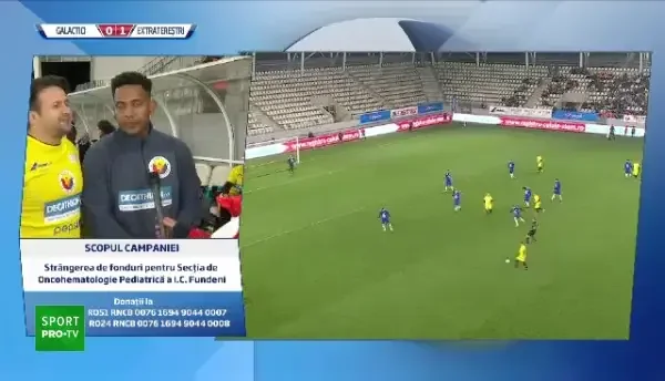 Galactici vs Extratereștri | Fază amuzantă cu Lucian Sânmărtean
