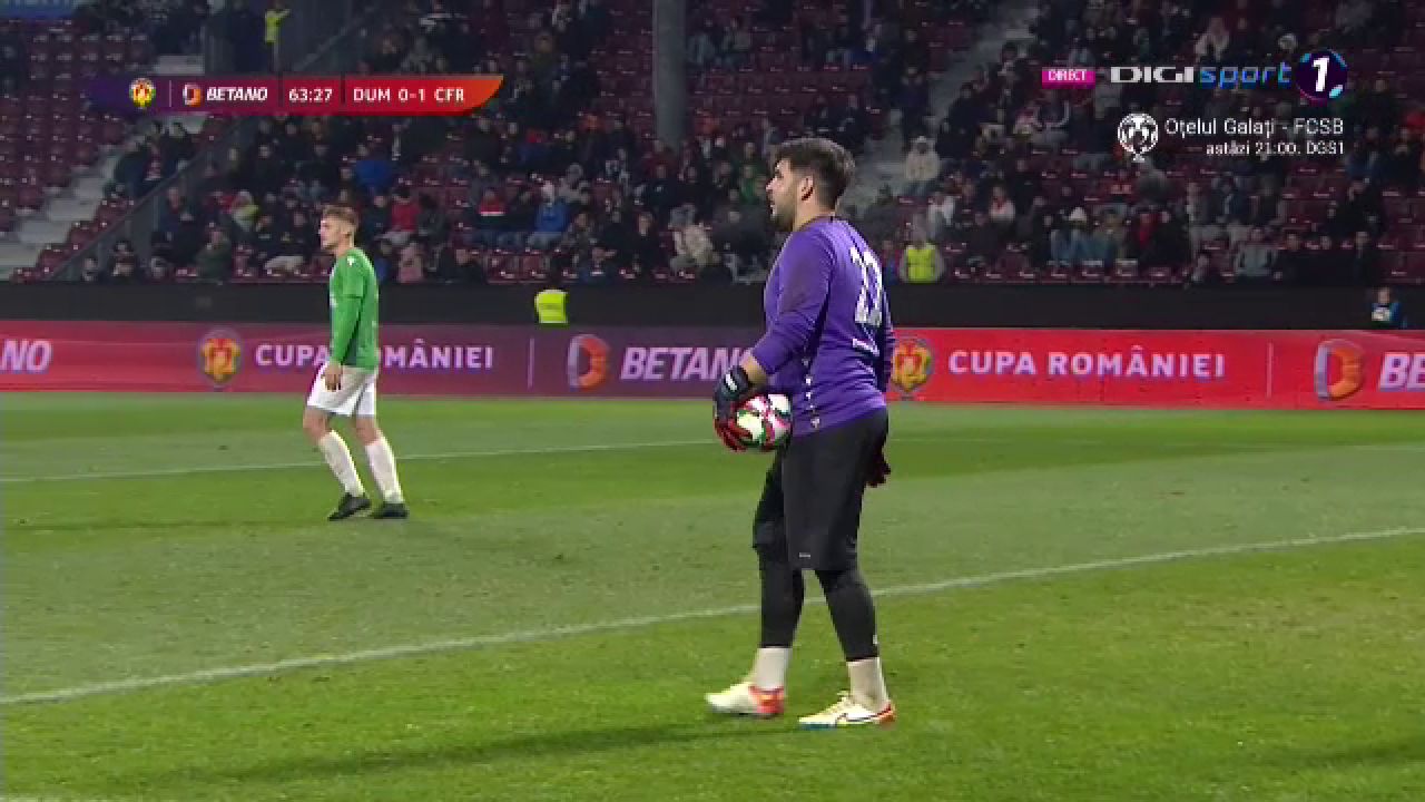 Portarul de la Dumbrăvița, după meciul cu CFR: