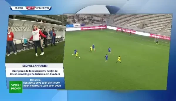 Roberto Ayzo, hat-trick spectaculos în Galactici vs Extratereștri