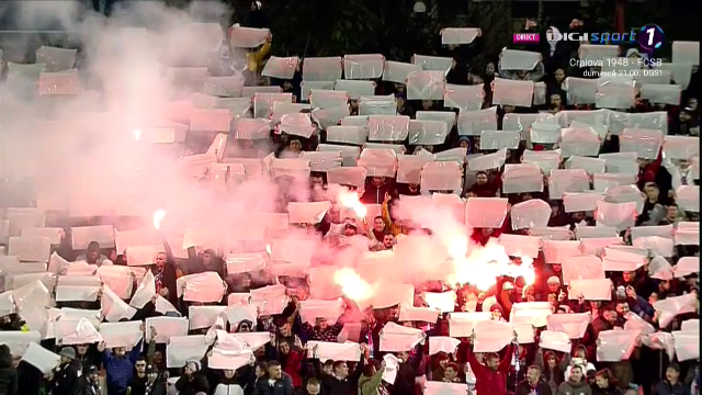 Atmosferă sud-americană la Oțelul - FCSB! Fanii au pregătit un adevărat spectacol în tribune_5