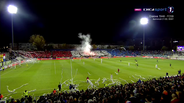 Atmosferă sud-americană la Oțelul - FCSB! Fanii au pregătit un adevărat spectacol în tribune_8