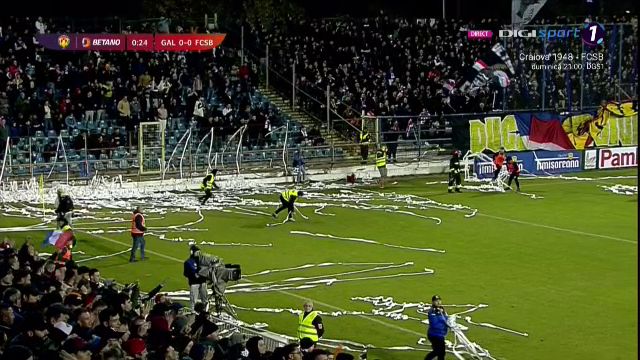 Atmosferă sud-americană la Oțelul - FCSB! Fanii au pregătit un adevărat spectacol în tribune_12