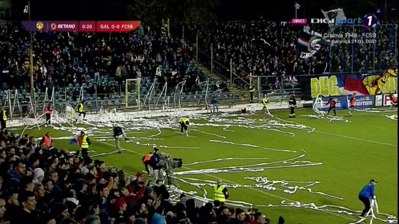 Atmosferă sud-americană la Oțelul - FCSB! Fanii au pregătit un adevărat spectacol în tribune_14