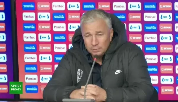Dan Petrescu, după Dumbrăvița - CFR Cluj 0-5 (10.11.2021)