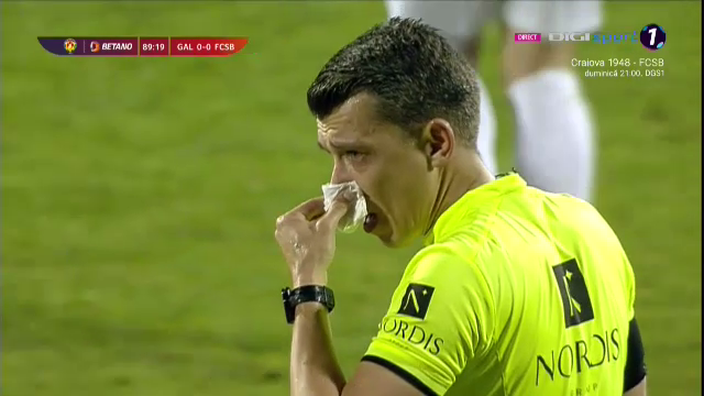 Explicația hilară pentru gazele lacrimogene de la Oțelul Galați - FCSB: „I s-a agățat colegului spray-ul în gard!”_13