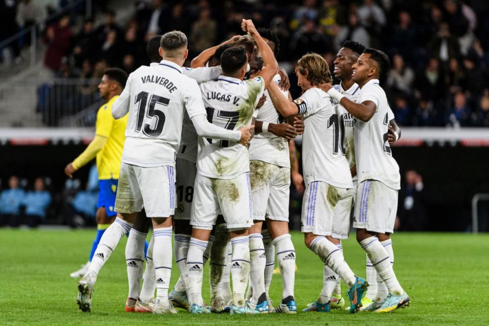 Real Madrid - Cadiz 2-1. Campioana Spaniei s-a apropiat de Barcelona &icirc;n fruntea clasamentului din La Liga