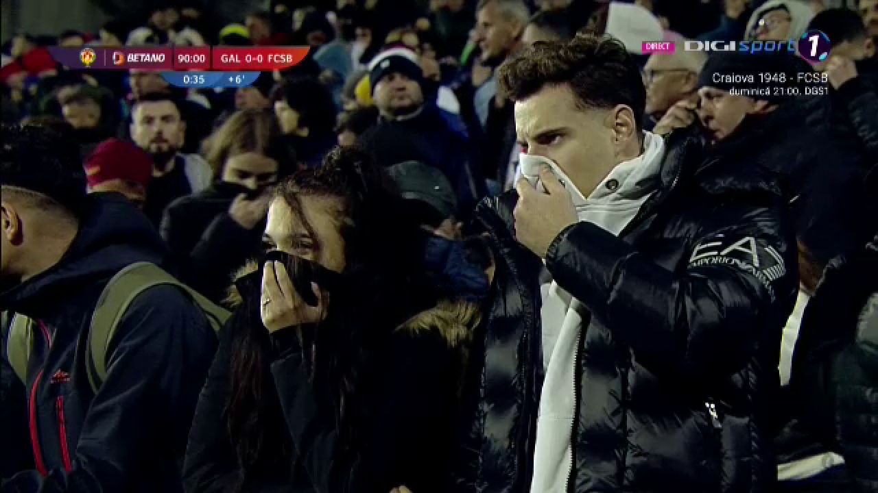 Jandarmeria a lămurit misterul gazelor lacrimogene apărute din senin la Oțelul Galați - FCSB, din Cupa României _18