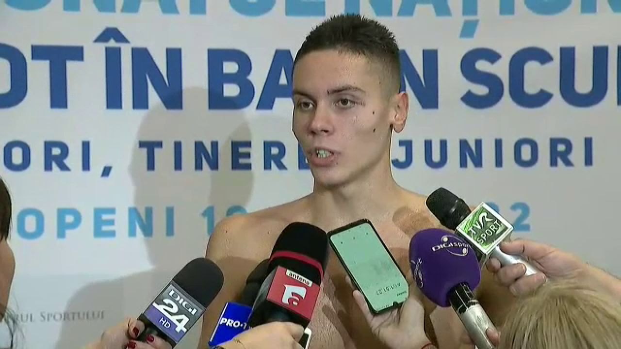 David Popovici face legea la Campionatul Național: încă o medalie de aur, la 200m liber: