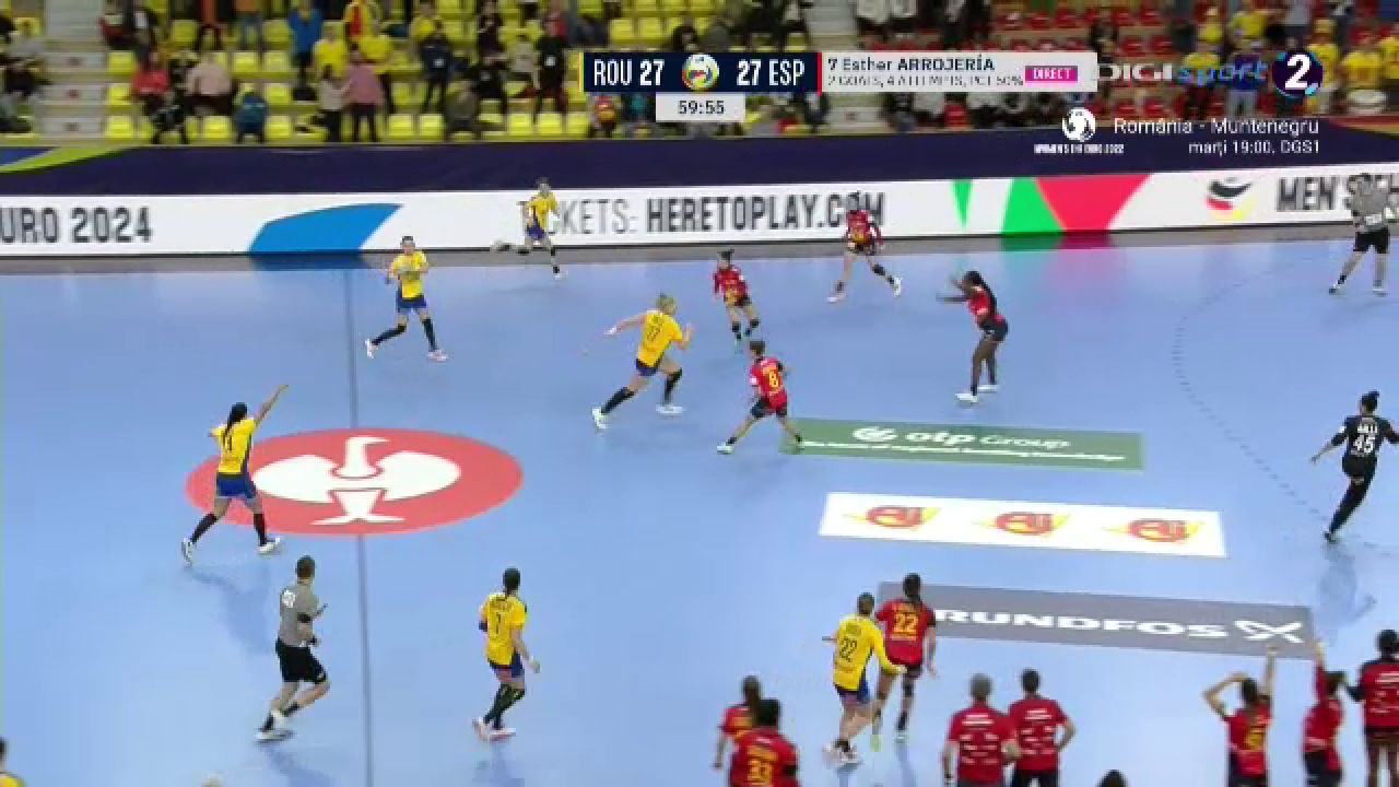 Reacție fantastică a Cristinei Neagu după aruncarea decisivă a lui Bazaliu + Antrenorului Florentin Pera i s-a făcut rău_4