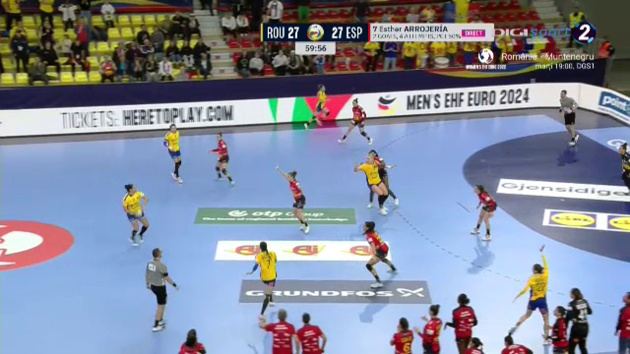Reacție fantastică a Cristinei Neagu după aruncarea decisivă a lui Bazaliu + Antrenorului Florentin Pera i s-a făcut rău_6