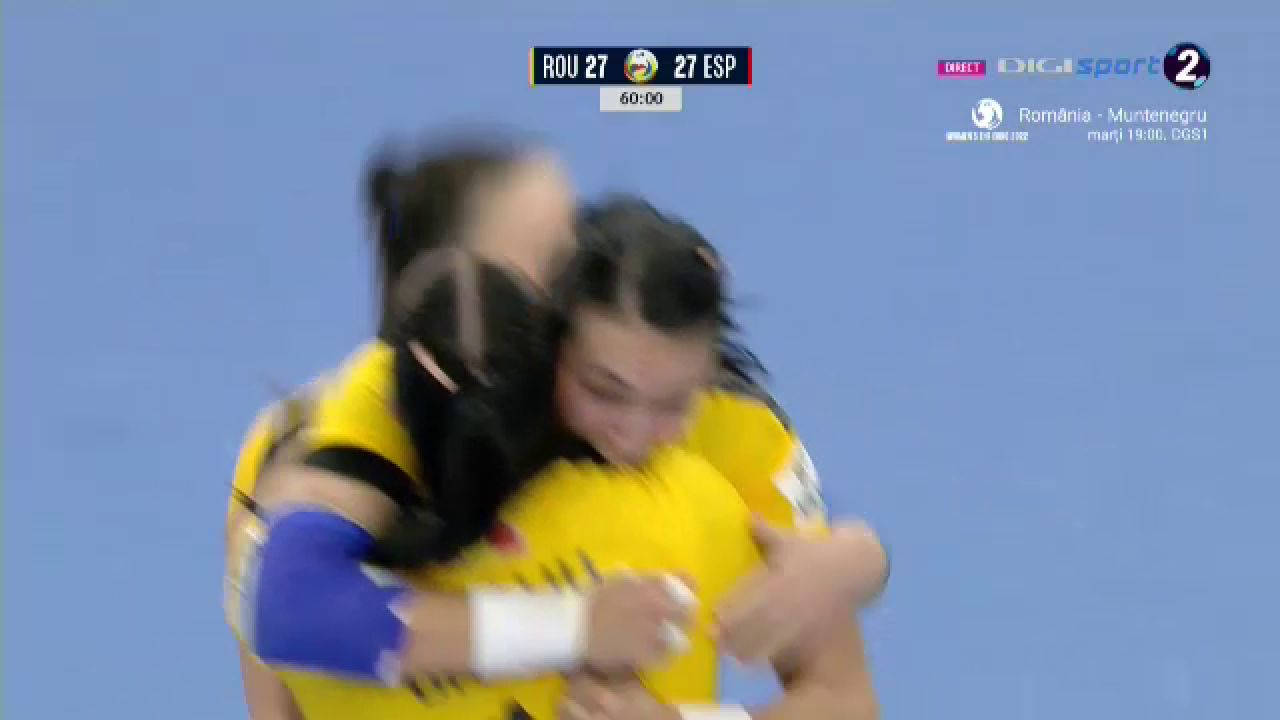 Reacție fantastică a Cristinei Neagu după aruncarea decisivă a lui Bazaliu + Antrenorului Florentin Pera i s-a făcut rău_16