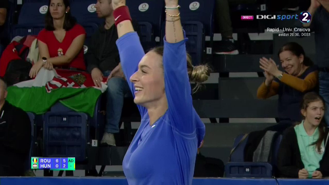 România învinge Ungaria în barajul din Billie Jean King Cup! Ana Bogdan a dus scorul la 3-0 cu o nouă victorie clară_12