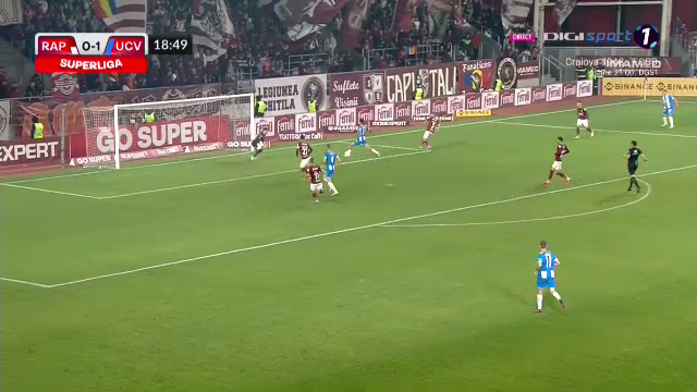 Rapid - Univ. Craiova 2-2! Giuleștenii au revenit de la 0-2 în repriza secundă și au salvat un punct_4