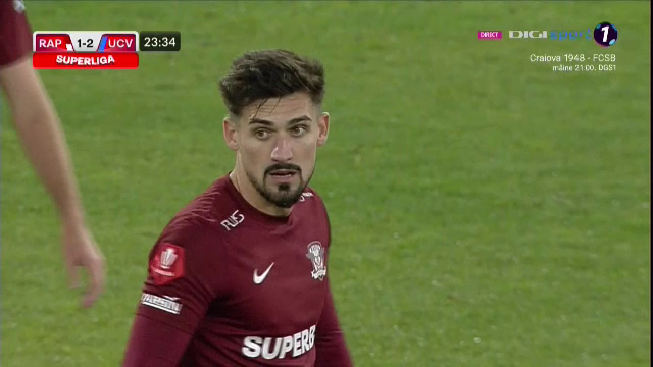 Rapid - Univ. Craiova 2-2! Giuleștenii au revenit de la 0-2 în repriza secundă și au salvat un punct_6