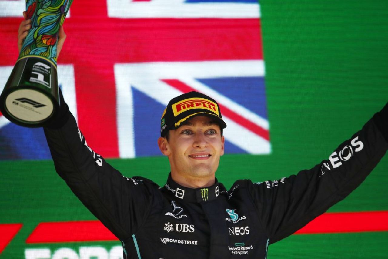 Mercedes-Day! George Russell și Lewis Hamilton au făcut show la MP de la Sao Paolo (Brazilia). Verstappen, de nerecunoscut_5