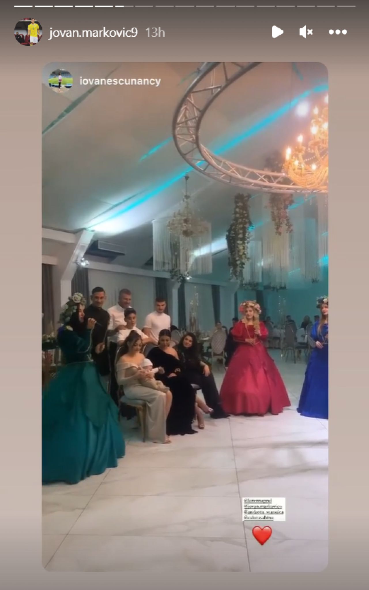 Exclus din lot de Mirel Rădoi, Jovan Markovic și-a găsit timp să-și boteze primul copil! _4