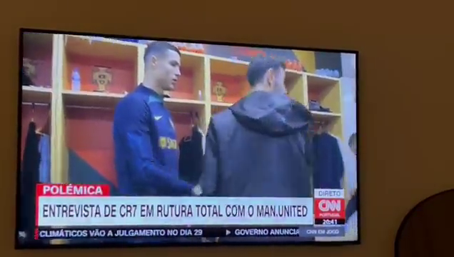 Cristiano Ronaldo, lăsat 
