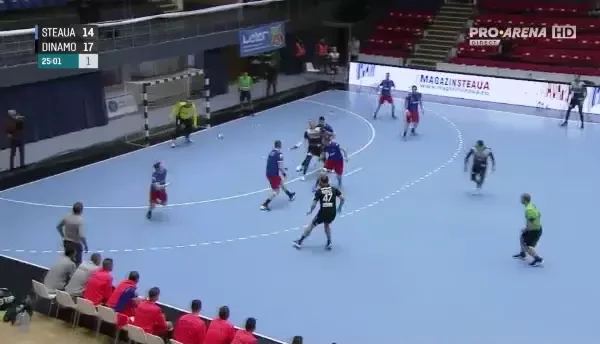 CSA Steaua - CS Dinamo | Aruncare fantastică reușită de Ante Kuduz