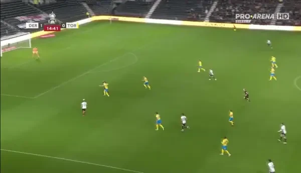 Derby - Torquay 2-0 | GOL Osula 15