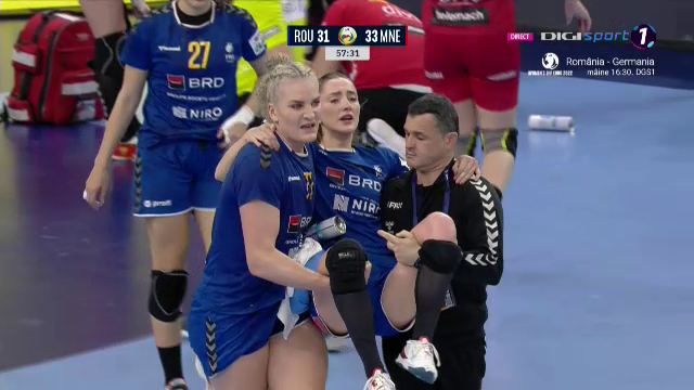 Primele informații despre accidentarea Soniei Seraficeanu, în România - Muntenegru 34-35_49