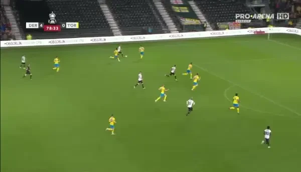 Derby - Torquay 5-0 | GOL McGoldrick 79