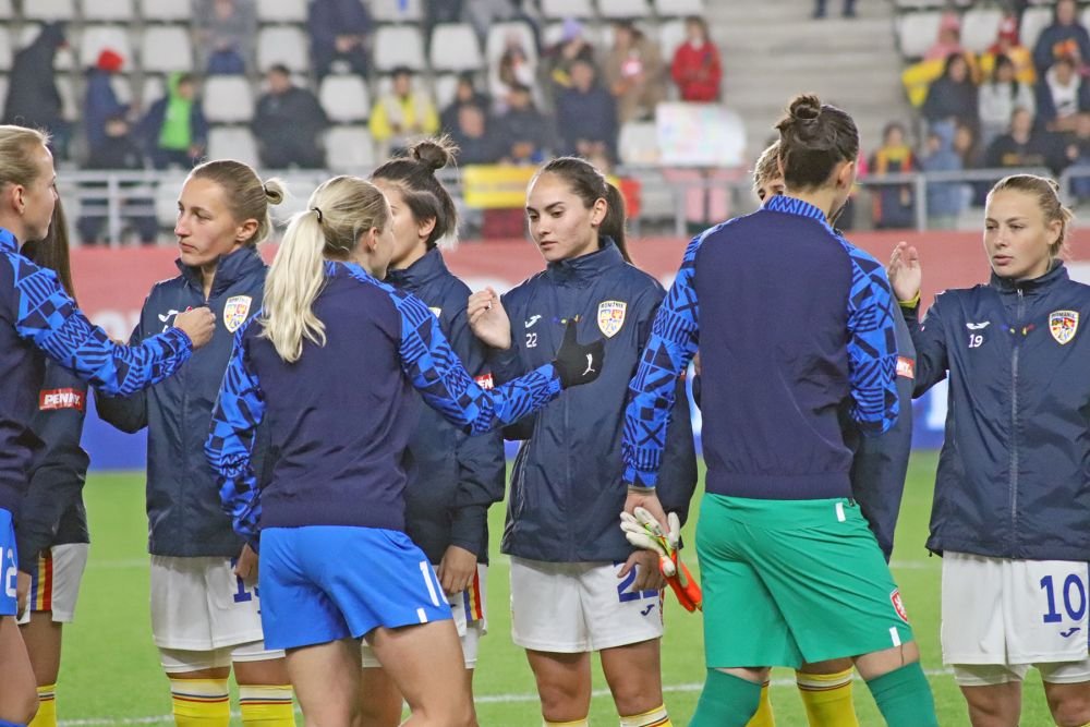 Naționala feminină a avut o evoluție foarte bună, dar a pierdut la limită în fața Cehiei_12