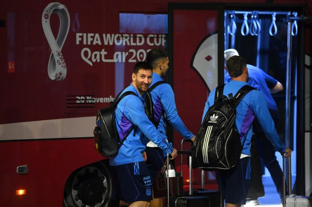 Argentina lui Leo Messi a ajuns în Qatar!