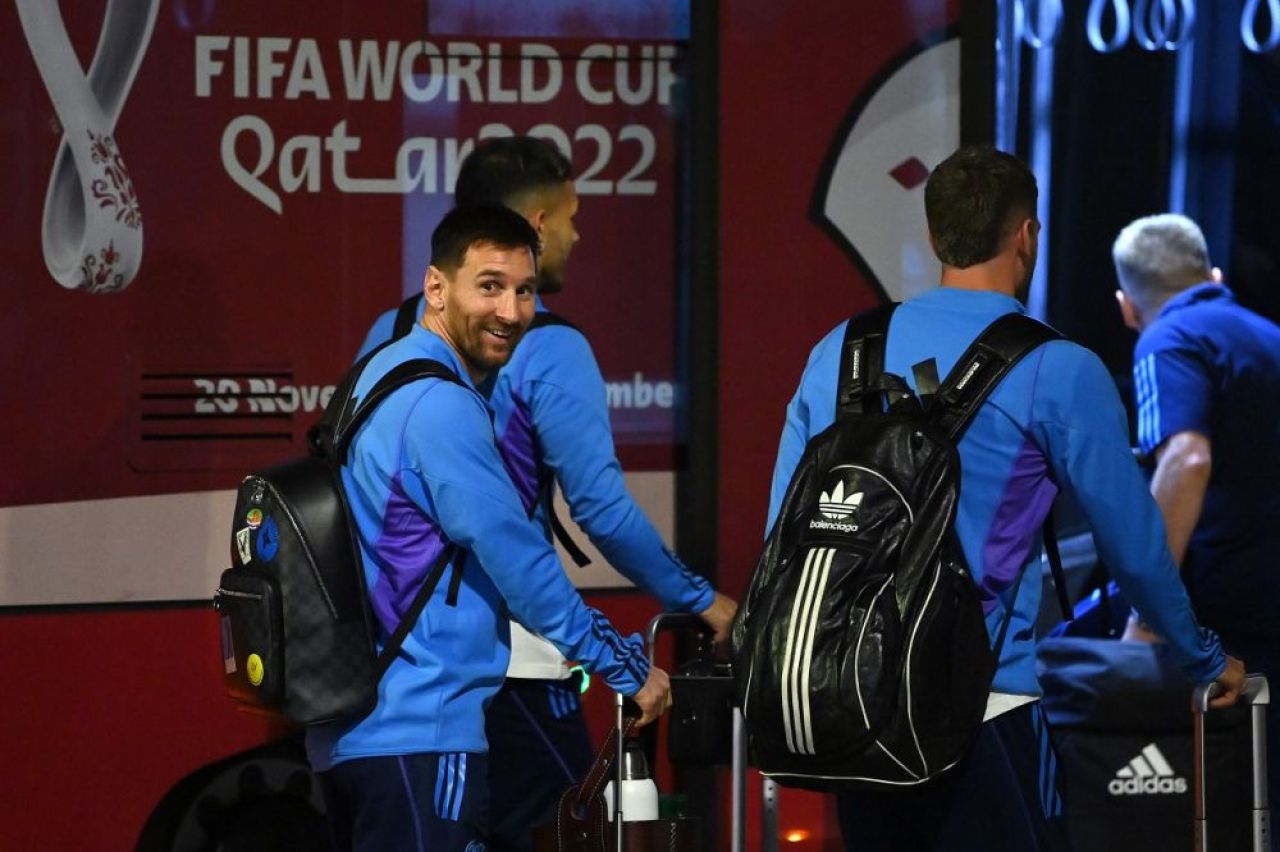 Argentina lui Leo Messi a ajuns în Qatar!