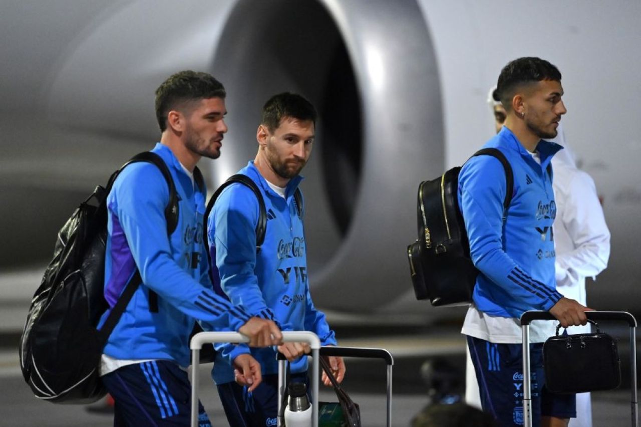 Argentina lui Leo Messi a ajuns în Qatar!