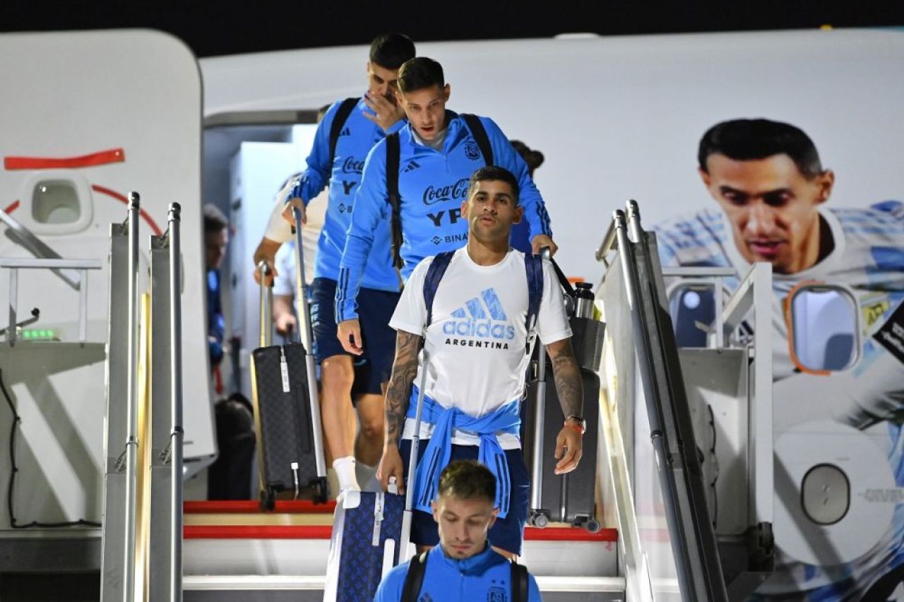 Argentina lui Leo Messi a ajuns în Qatar!