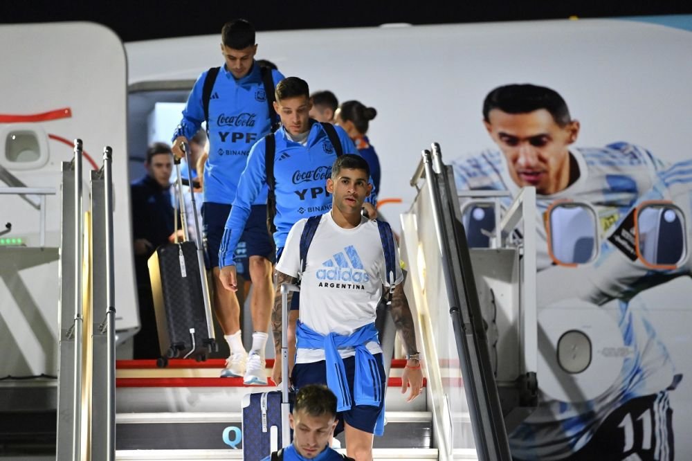 Argentina lui Leo Messi a ajuns în Qatar! 