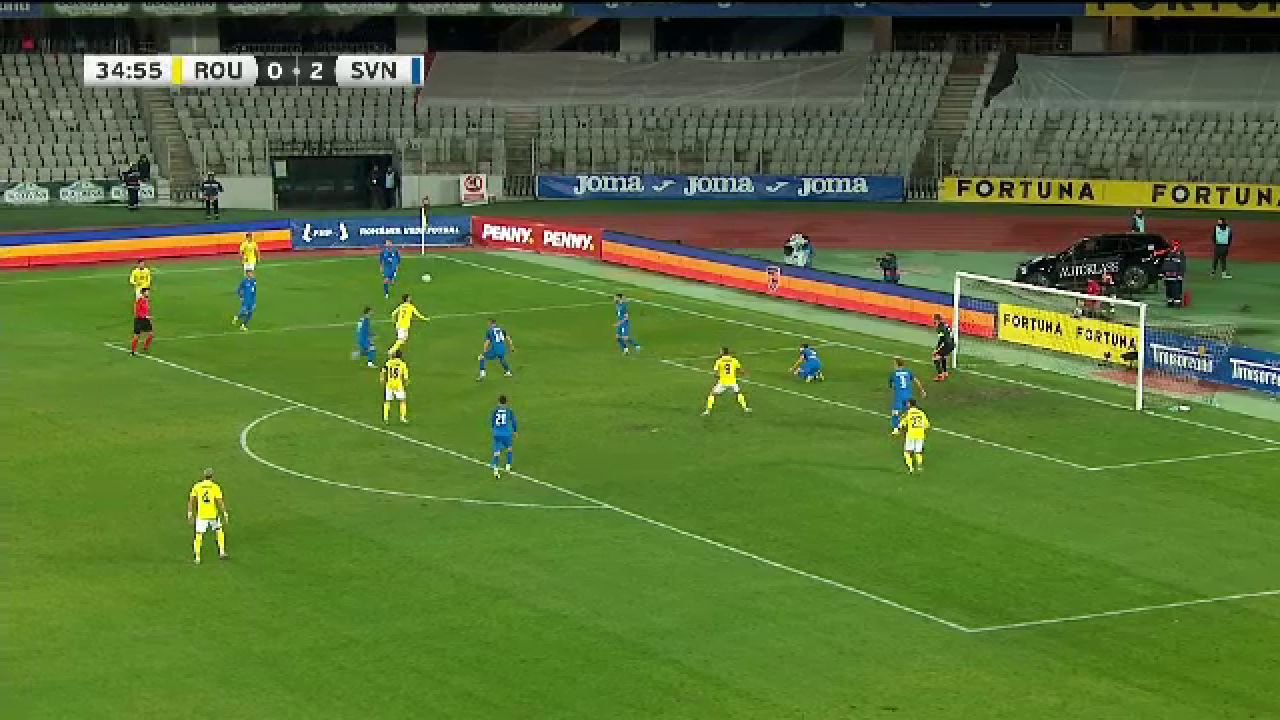 Denis „Zmeu” Drăguș! Șut complet eșuat în România - Slovenia_6