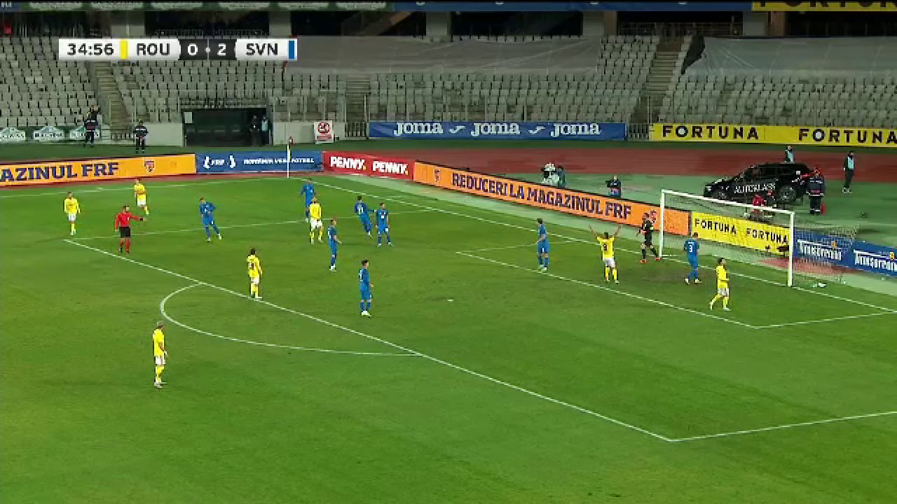 Denis „Zmeu” Drăguș! Șut complet eșuat în România - Slovenia_12