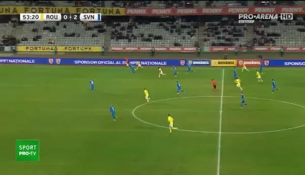 Rom&acirc;nia - Slovenia 0-2 | Ocazie Moruțan