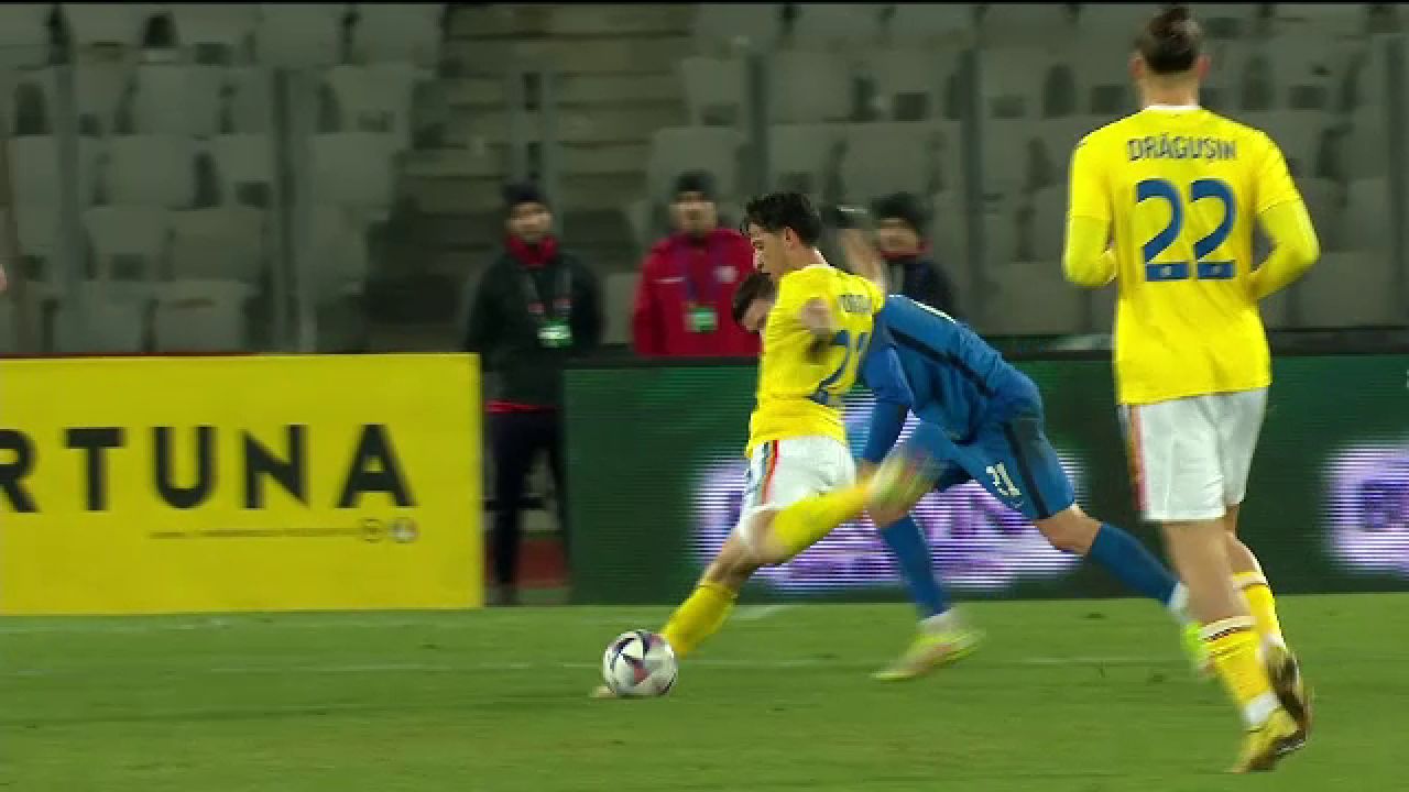 Oblak nu a mai avut ce să facă! Moruțan, ocazie imensă în România - Slovenia. A zguduit bara portarului de la Atletico_1