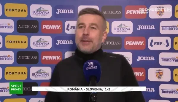 Edi Iordănescu, după Rom&acirc;nia - Slovenia 1-2